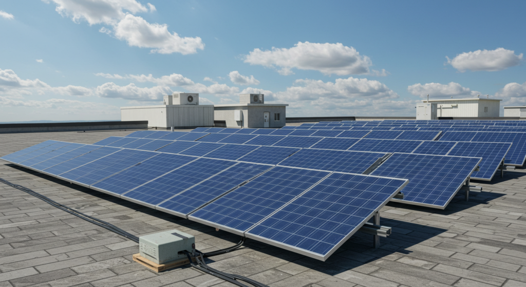Solar power systems for continuous business operations solar power systems for continuous business operations